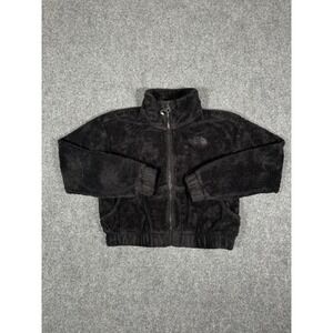 The North Face Girls Osito Fleece Full Zip Jacket Size Medium 10-12 Black